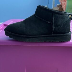 UGG Black mini Boots